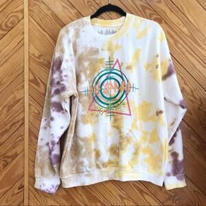Def Leppard Tie Dye Crew Sweatshirt